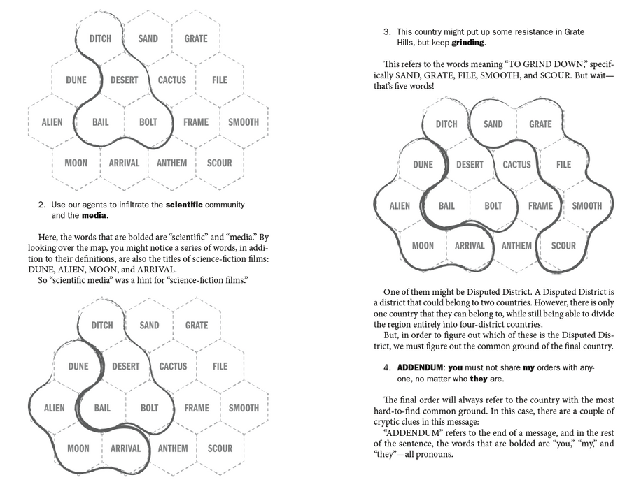 Bordergrams : 80 Secret Spy Connection Puzzles from the Bestselling Author of Murdle