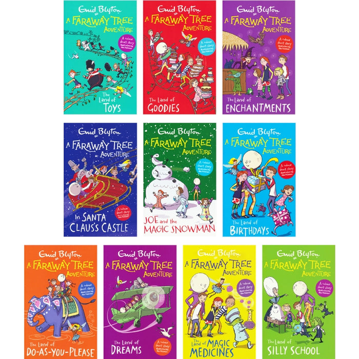 The Faraway Tree Adventures Colour Stories Complete Collection