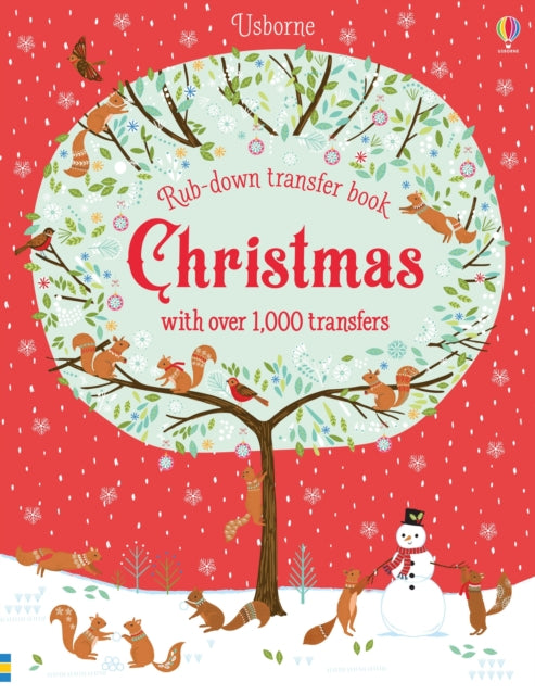 Christmas: Rub-down Transfer Book (with over 1,000 transfers)