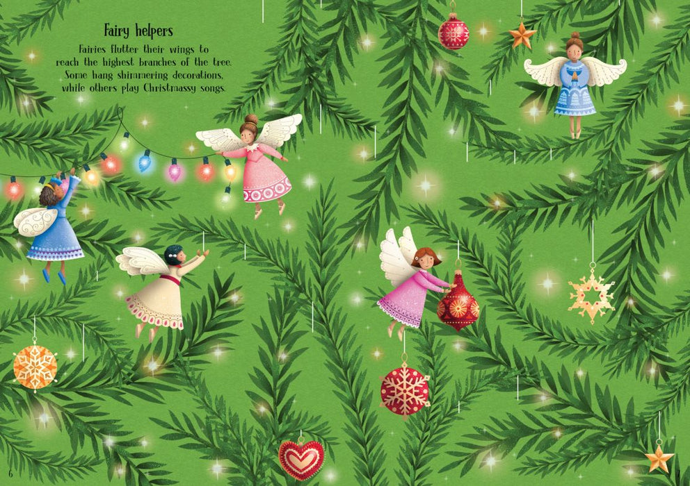 Little Sparkly Christmas Sticker Book