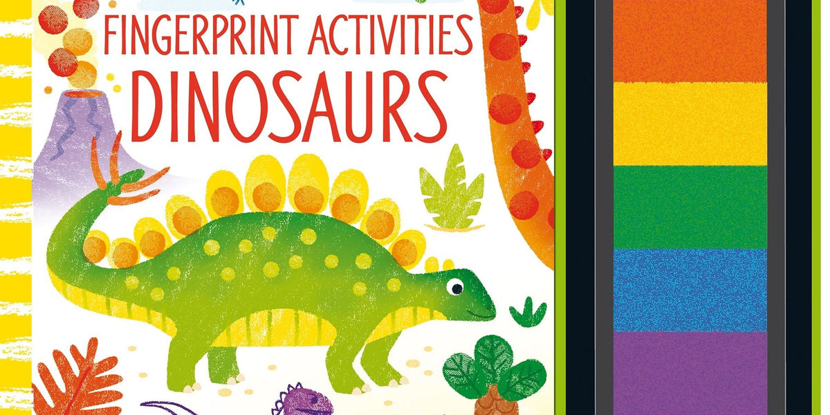 Fingerprint Activities Dinosaurs — Seeds Children's Bookstore