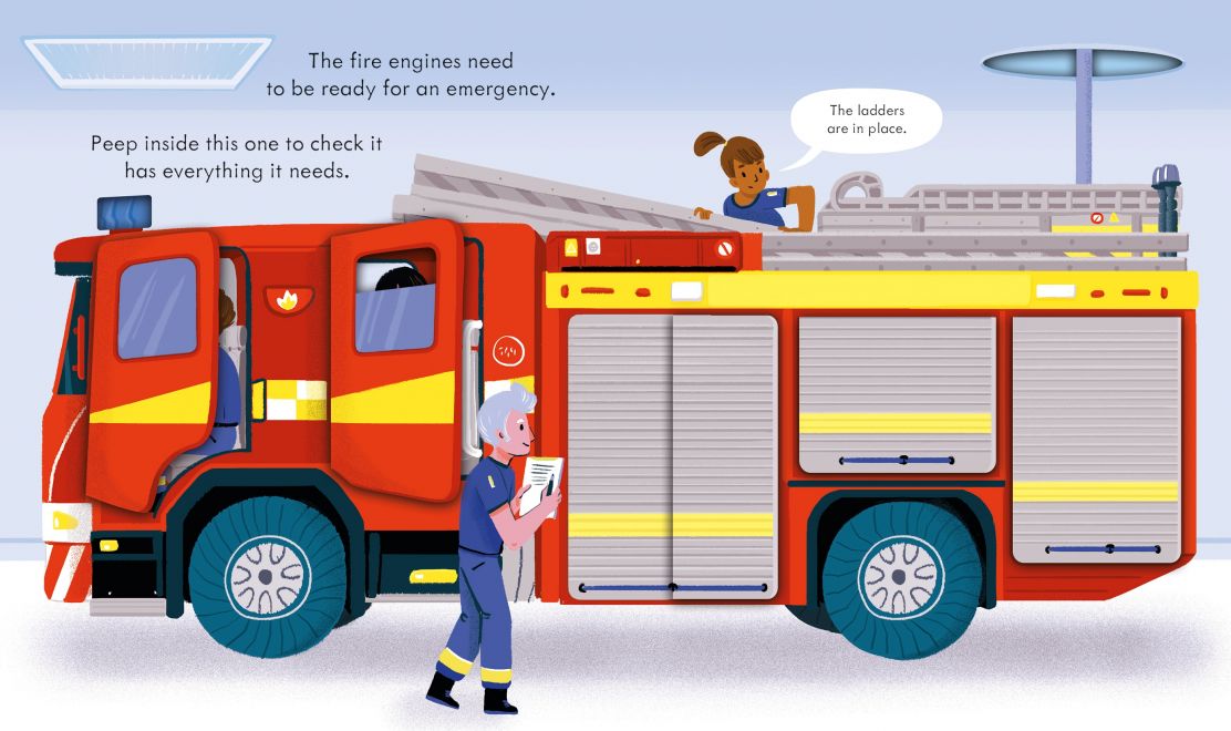 Peep Inside how a fire engine works
