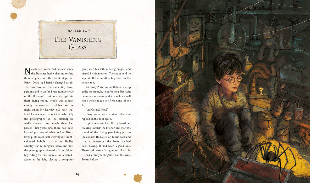 Harry Potter and the Philosopher's Stone : Illustrated Edition