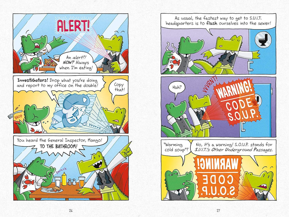 InvestiGators: Take the Plunge : A Laugh-Out-Loud Comic Book Adventure!