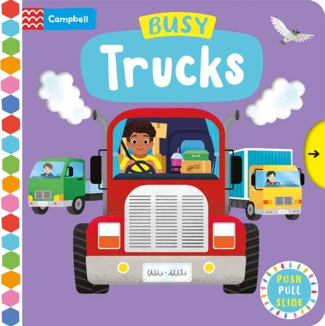 Campbell Busy Vehicles Set (8 Books with QR Code)