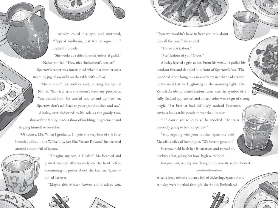 The Missing Magic of Sparrow Xia (an Illustrated Novel)