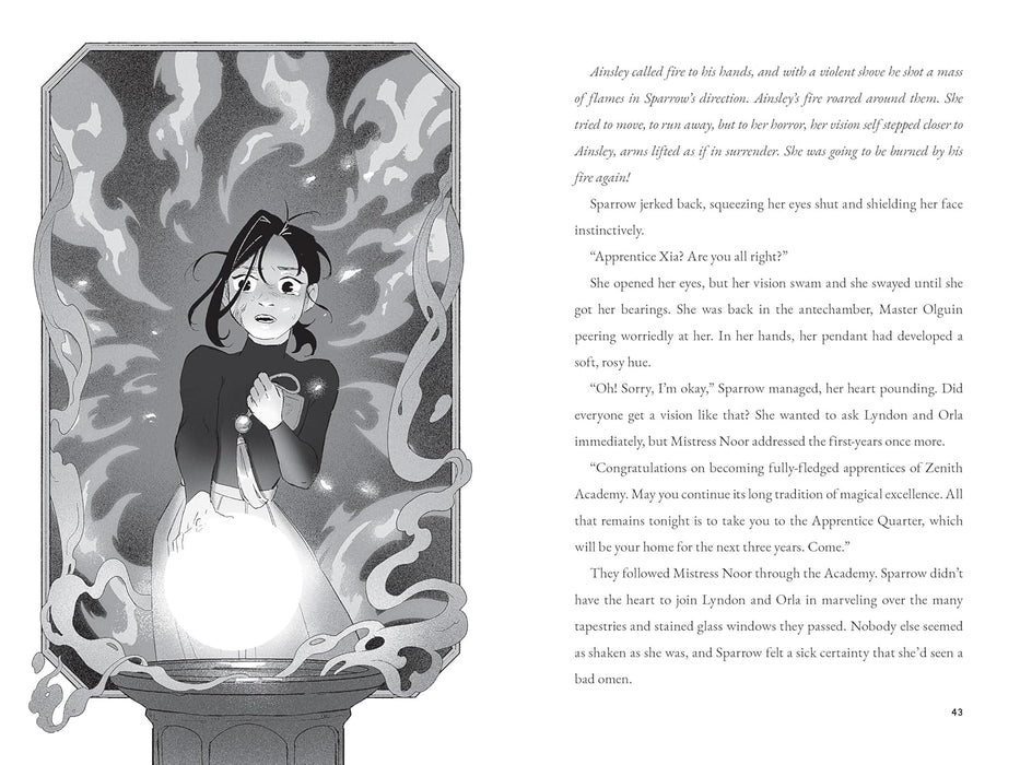 The Missing Magic of Sparrow Xia (an Illustrated Novel)