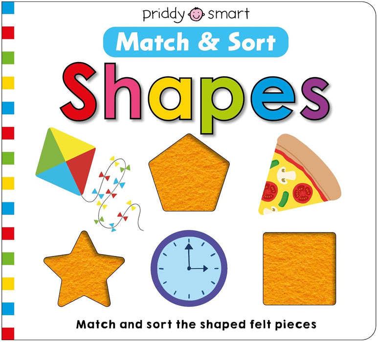 Shapes (Match & Sort) : Match and sort the shaped felt pieces