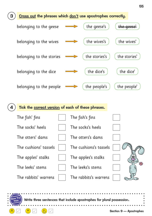 KS2 English Year 4 Grammar, Punctuation & Spelling Targeted Question Book (with Answers)