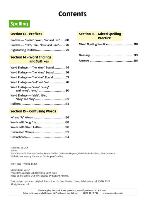 KS2 English Year 5 Grammar, Punctuation & Spelling Targeted Question Book (with Answers)