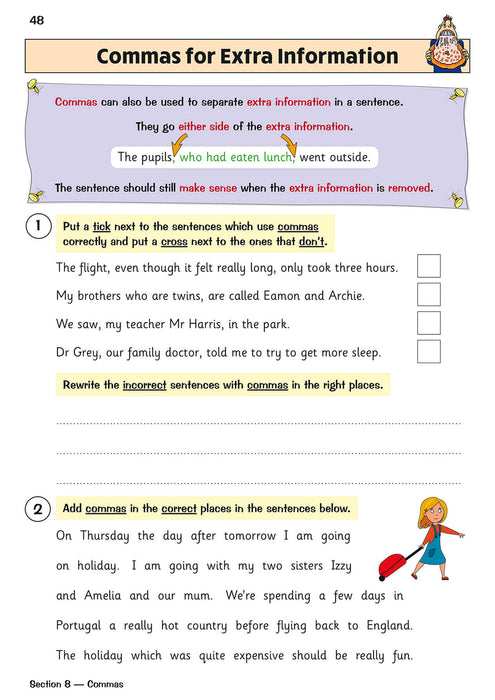 KS2 English Year 5 Grammar, Punctuation & Spelling Targeted Question Book (with Answers)