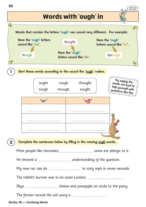 KS2 English Year 6 Grammar, Punctuation & Spelling Targeted Question Book (with Answers)