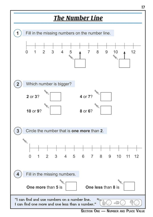 KS1 Maths Year 1 Targeted Study & Question Book