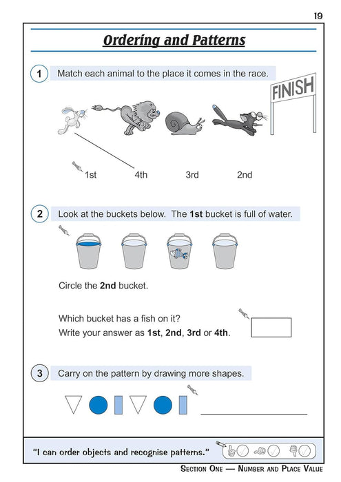 KS1 Maths Year 1 Targeted Study & Question Book