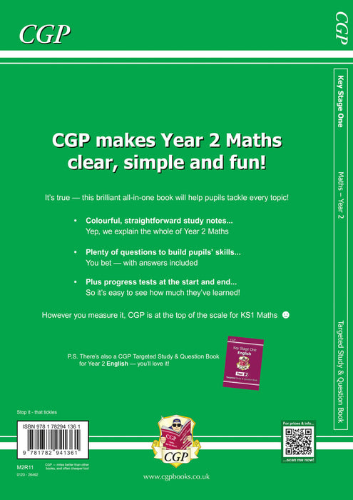 KS1 Maths Year 2 Targeted Study & Question Book