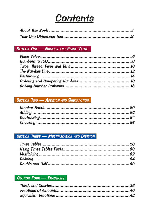 KS1 Maths Year 2 Targeted Study & Question Book