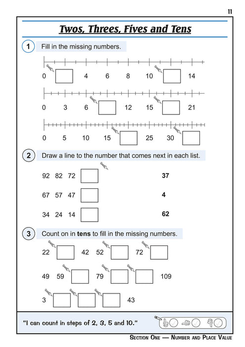 KS1 Maths Year 2 Targeted Study & Question Book