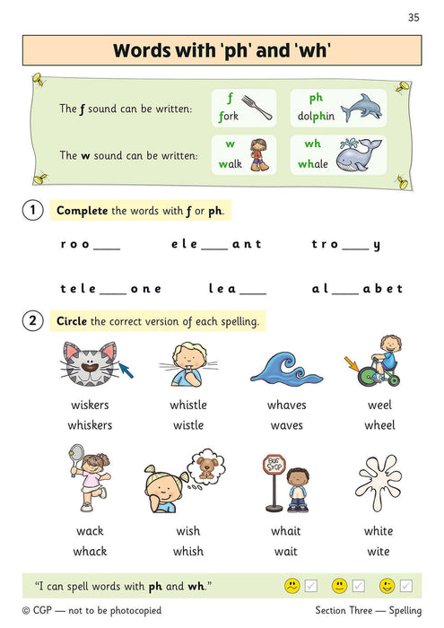 KS1 English Year 1 Grammar, Punctuation & Spelling Targeted Question Book (with Answers)