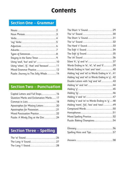 KS1 English Year 2 Grammar, Punctuation & Spelling Targeted Question Book (with Answers)