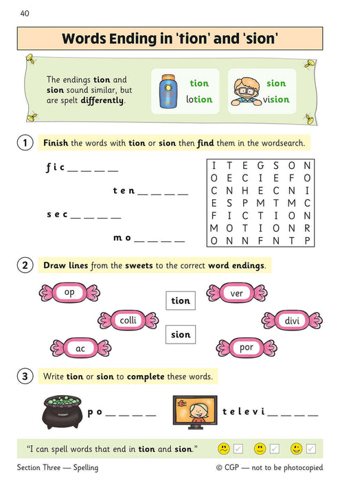 KS1 English Year 2 Grammar, Punctuation & Spelling Targeted Question Book (with Answers)