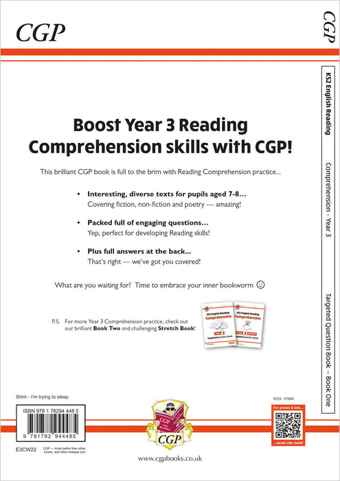 KS2 English Year 3 Reading Comprehension Targeted Question Book - Book 1 (with Answers)
