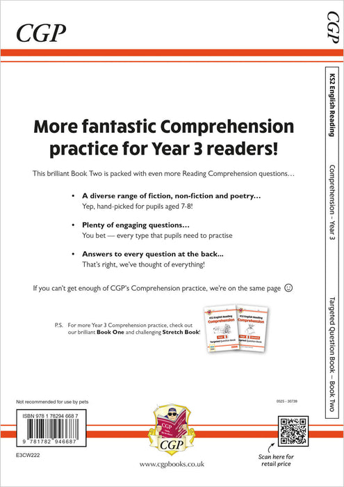 KS2 English Year 3 Reading Comprehension Targeted Question Book - Book 2 (with Answers)