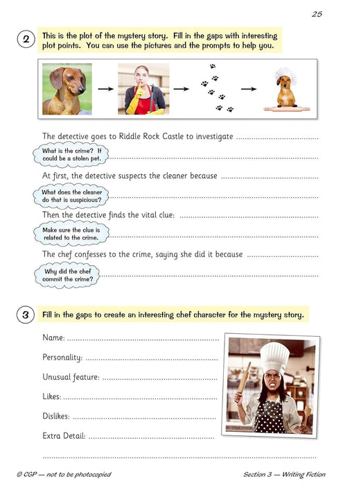 KS2 English Year 3 Writing Targeted Question Book