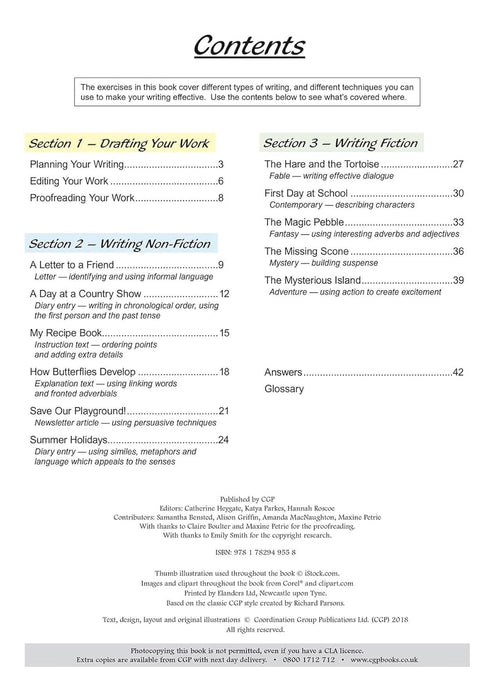 KS2 English Year 4 Writing Targeted Question Book