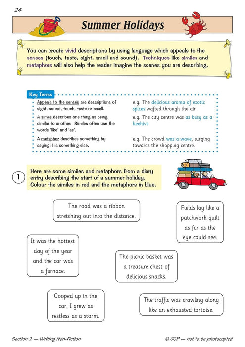 KS2 English Year 4 Writing Targeted Question Book