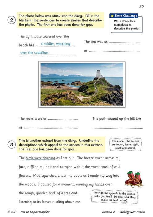 KS2 English Year 4 Writing Targeted Question Book