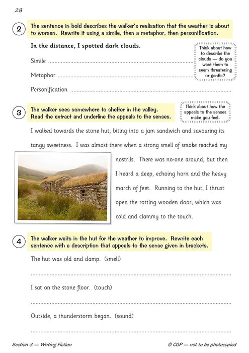 KS2 English Year 5 Writing Targeted Question Book