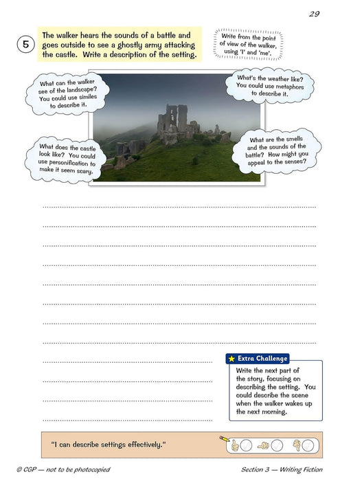 KS2 English Year 5 Writing Targeted Question Book