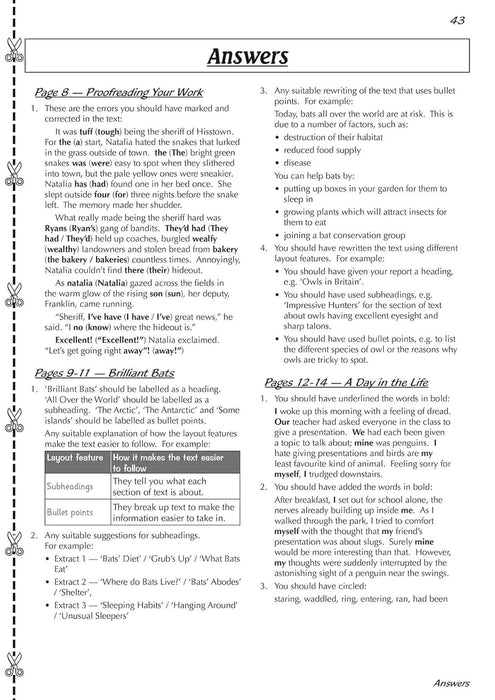 KS2 English Year 5 Writing Targeted Question Book