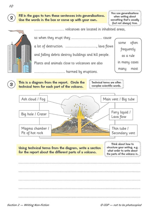 KS2 English Year 6 Writing Targeted Question Book