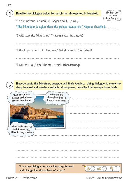 KS2 English Year 6 Writing Targeted Question Book
