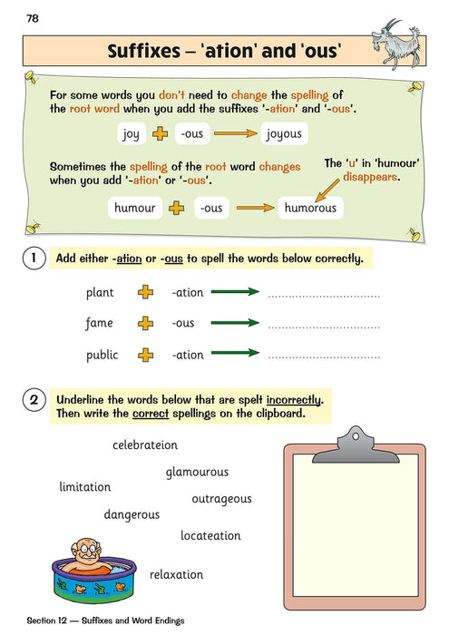 KS1 Year 1 English 10-Minute Tests: Grammar, Punctuation & Spelling