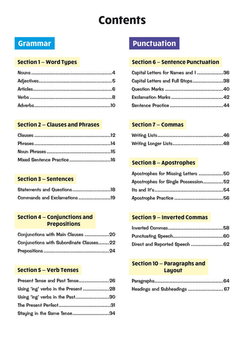 KS1 Year 1 English 10-Minute Tests: Grammar, Punctuation & Spelling