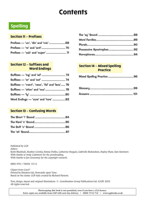 KS1 Year 1 English 10-Minute Tests: Grammar, Punctuation & Spelling
