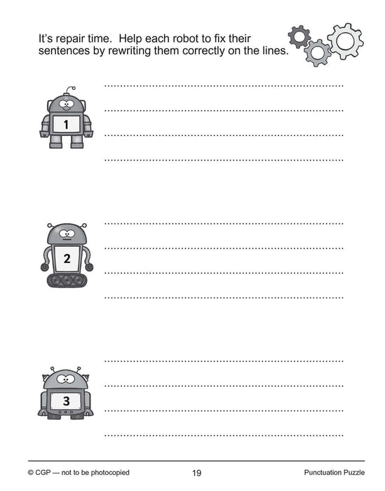 KS1 Year 2 English 10-Minute Tests: Grammar, Punctuation & Spelling