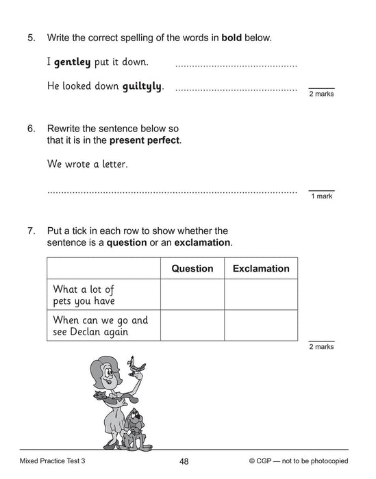 KS2 Year 3 English 10-Minute Tests: Grammar, Punctuation & Spelling