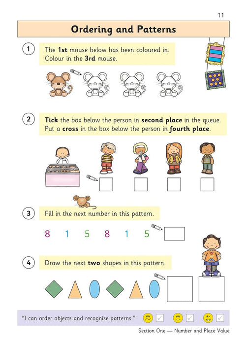 KS1 Maths Year 1 Targeted Question Book