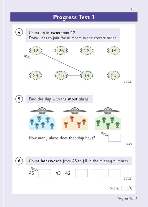 KS1 Maths Year 1 Targeted Question Book