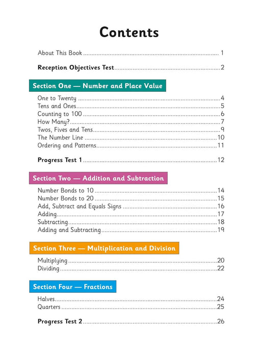 KS1 Maths Year 1 Targeted Question Book