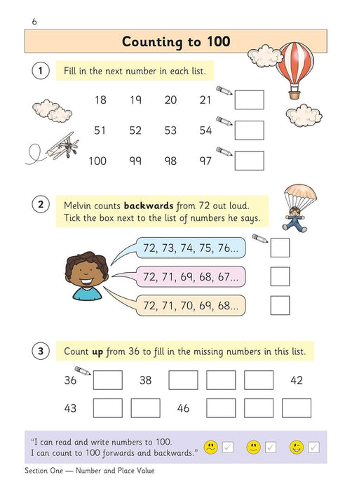KS1 Maths Year 1 Targeted Question Book