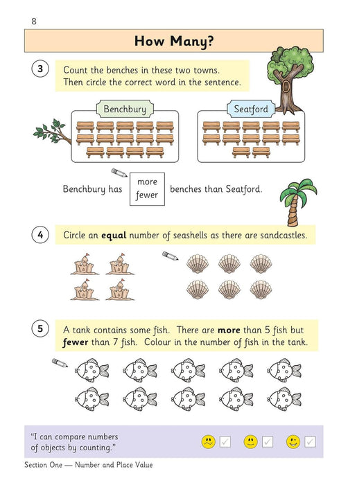 KS1 Maths Year 1 Targeted Question Book