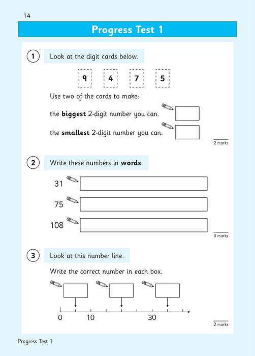 KS1 Maths Year 2 Targeted Question Book