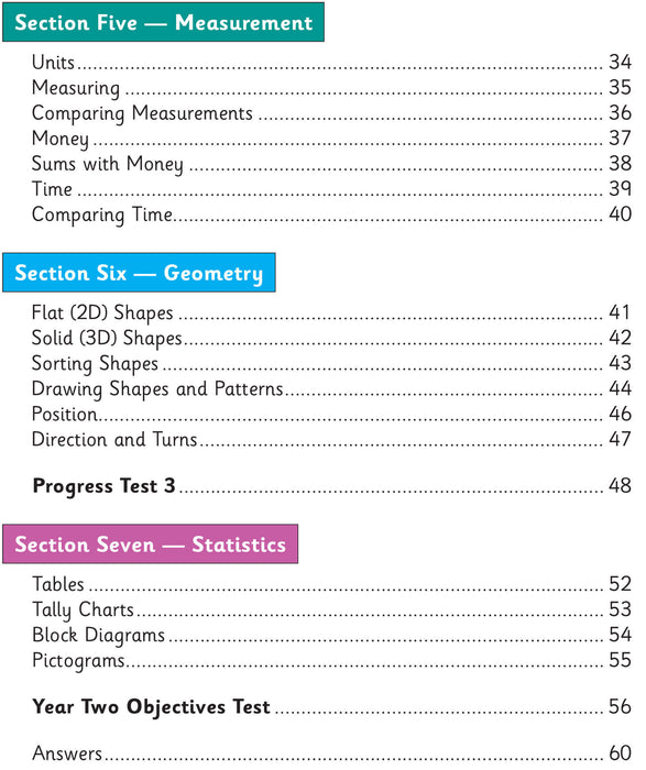 KS1 Maths Year 2 Targeted Question Book