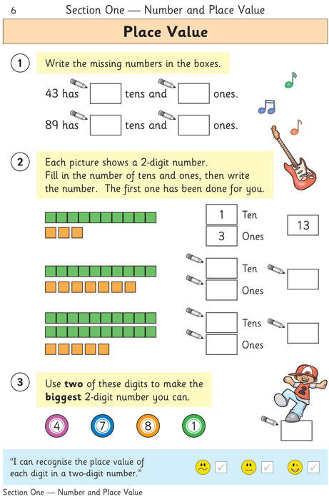 KS1 Maths Year 2 Targeted Question Book