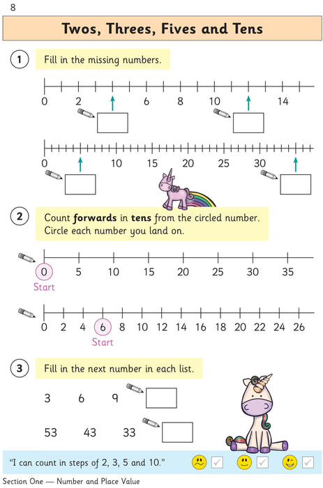 KS1 Maths Year 2 Targeted Question Book
