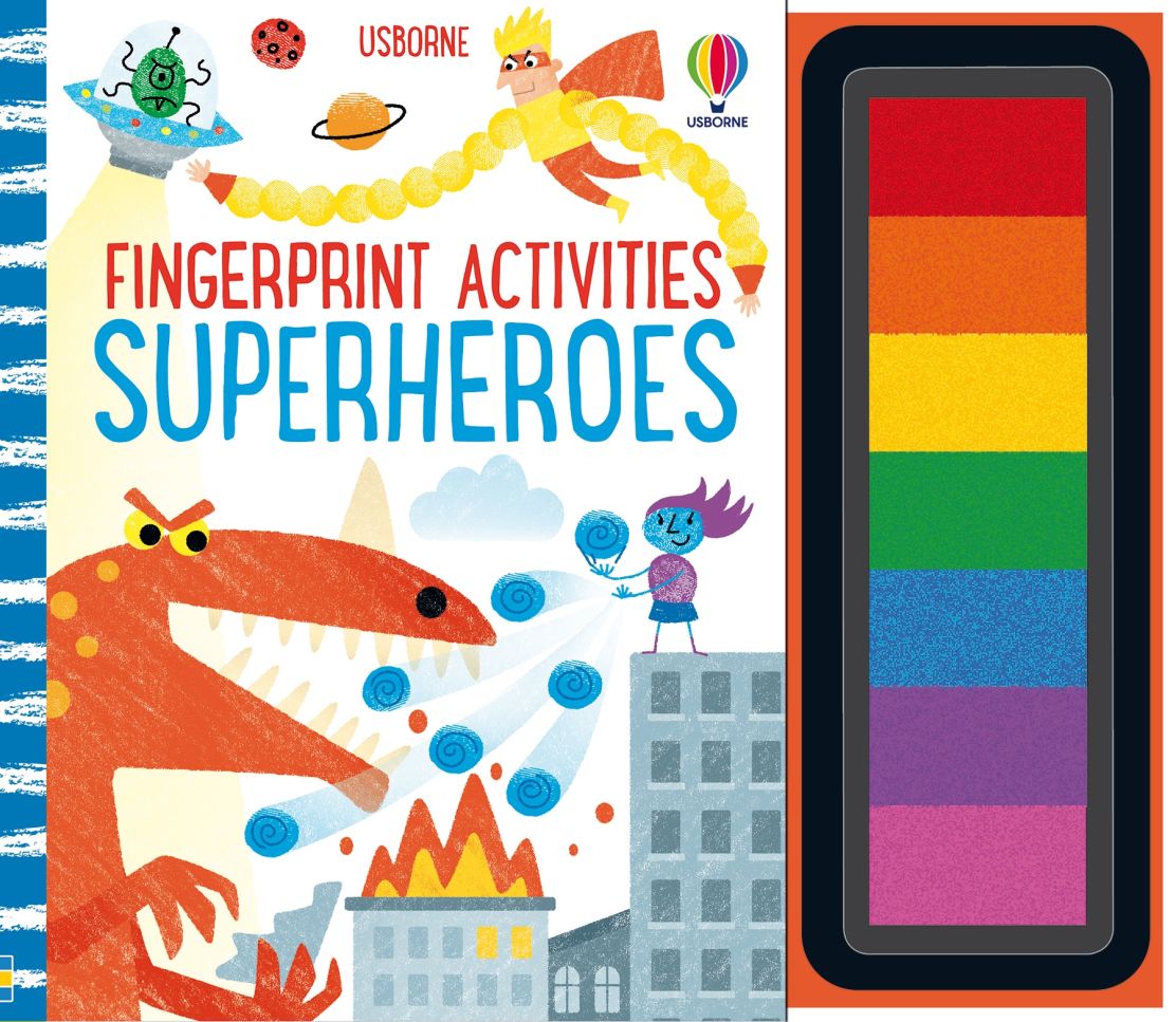 Fingerprint Activities Superheroes — Seeds Children's Bookstore